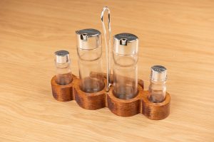 House Lux set za ulje, sirće, so i biber